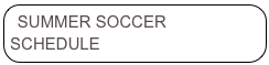 SUMMER SOCCER SCHEDULE 